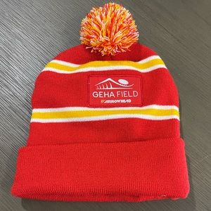 Kansas City Chiefs GEHA Field at Arrowhead beanie hat